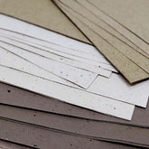 Plant Fibre Paper 3 Colour Pack - Tea | Brown Coffee | White Coffee (24 sheets)